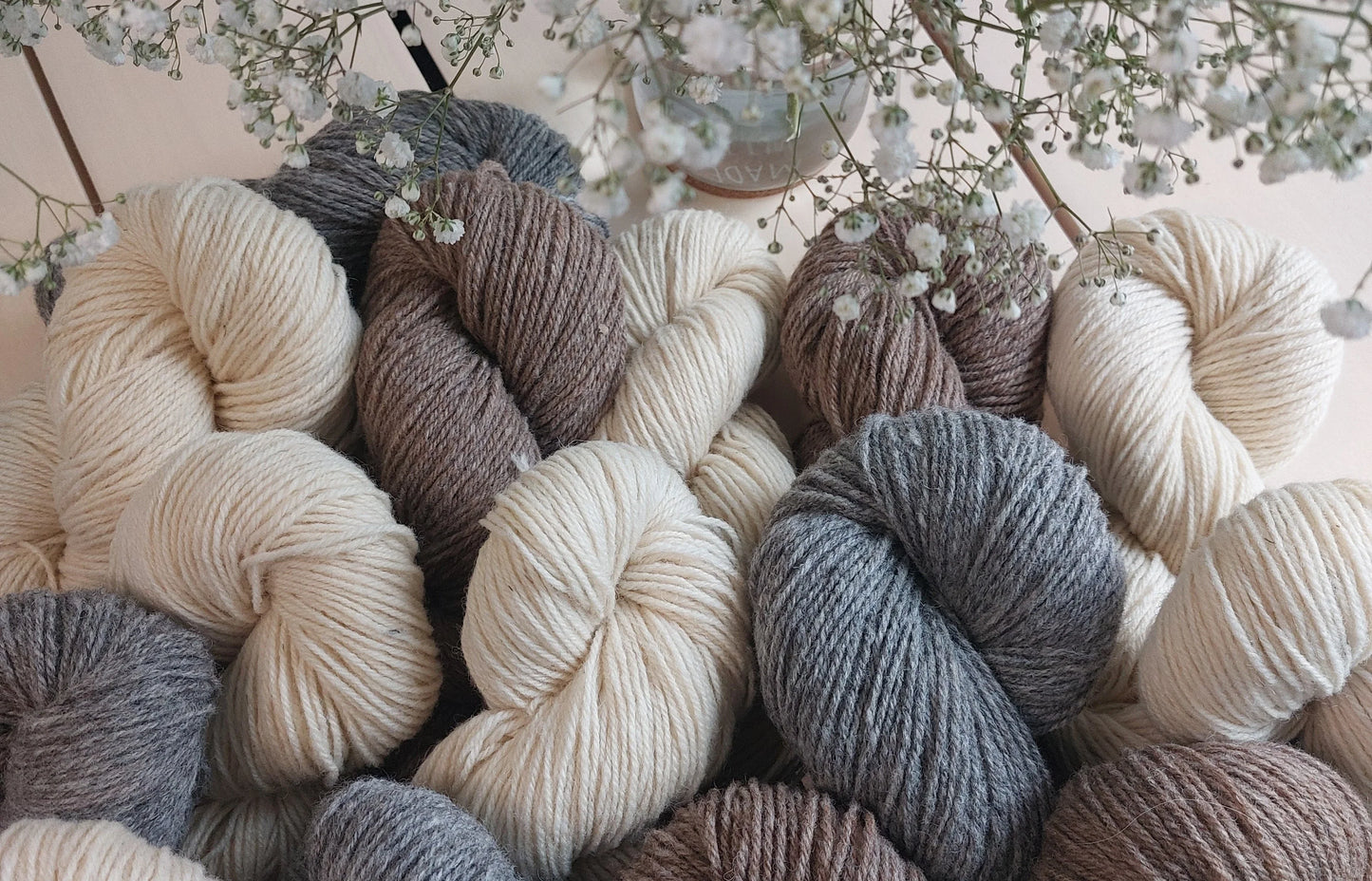 Lasse -lanka luonnonvärinen